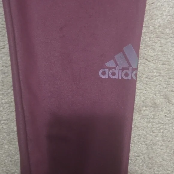 Adidas Woman's 3 Piect Set - Sports Bra, Leggings And Long Sleeve Shirt